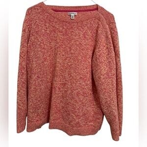 Croft & Barrow XL Marled Knit Sweater
